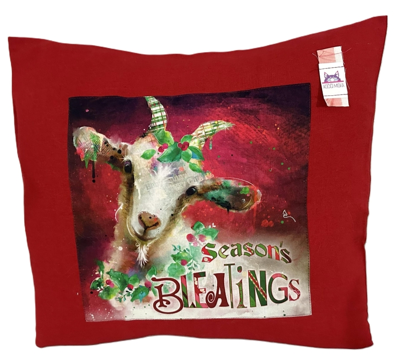 Potah na polštářek Koza